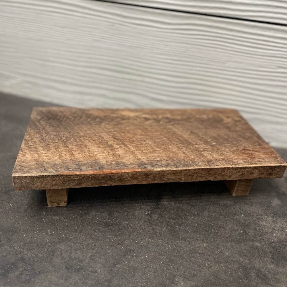 Handmade Rustic Wood Riser - Picture 3 of 6